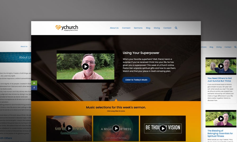yChurch Website