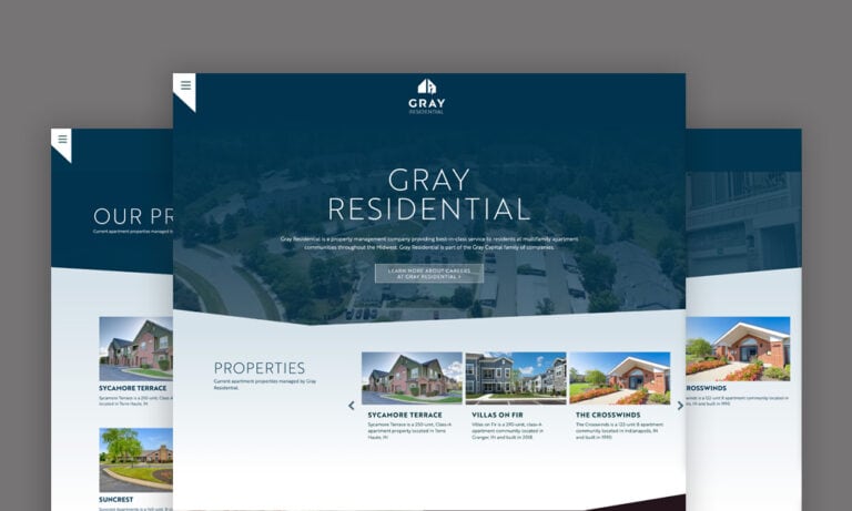 Gray Residential Website